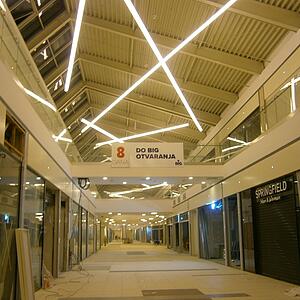 Rasveta koridor- BIG CEE- Novi Sad 2